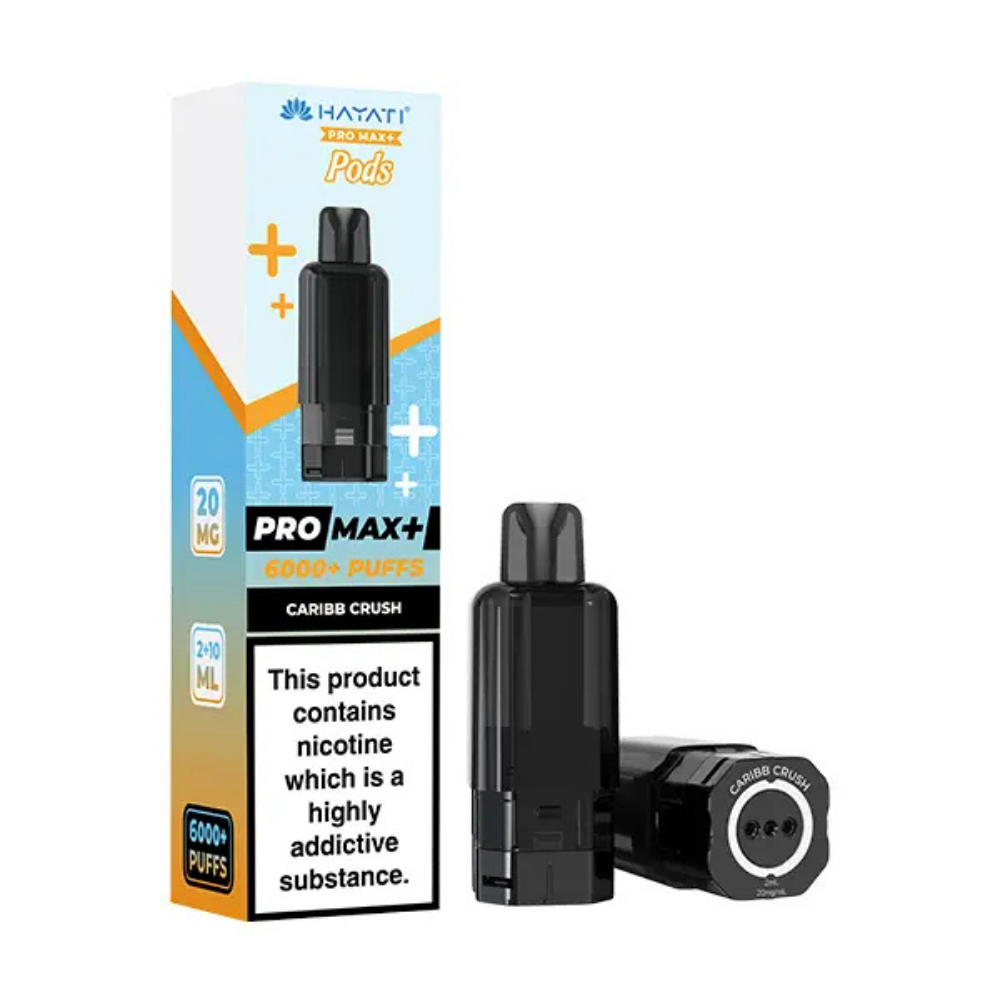 Hayati Pro Max Plus 6000 Prefilled Pod Caribb Crush
