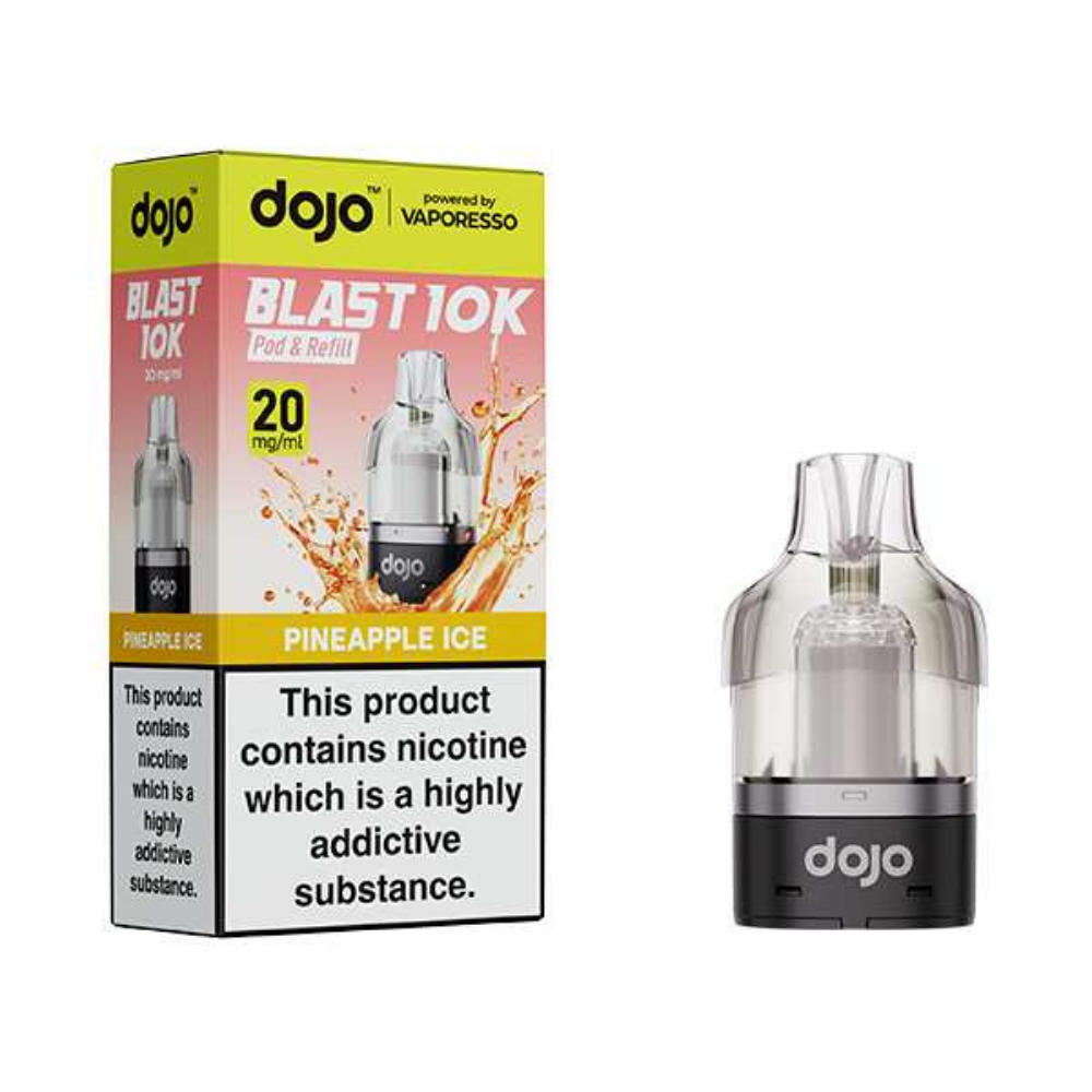 Vaporesso Dojo Blast 10K Prefilled Pod Pineapple Ice