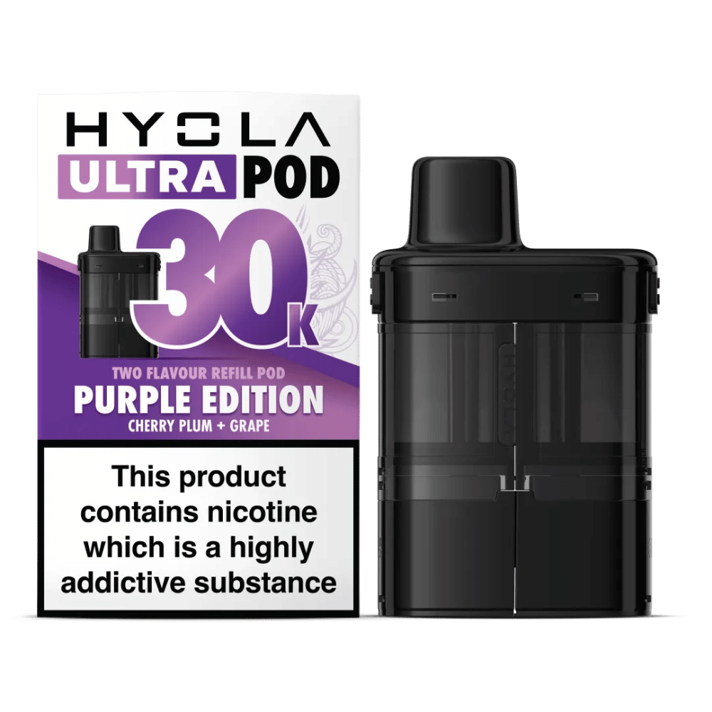 Hyola Ultra 30K Prefilled Replacement Pods Purple Edition