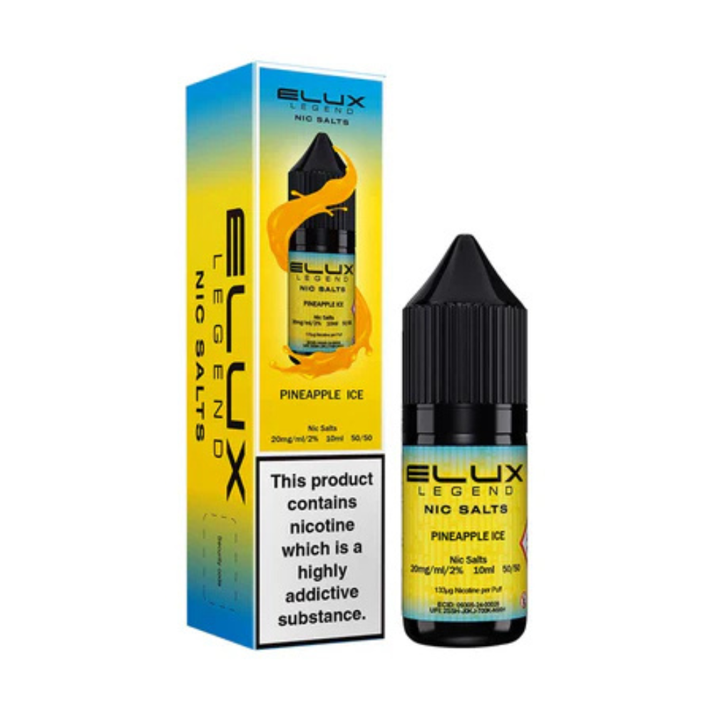 Elux Legend Nic Salts Pineapple Ice E Liquid 10ml