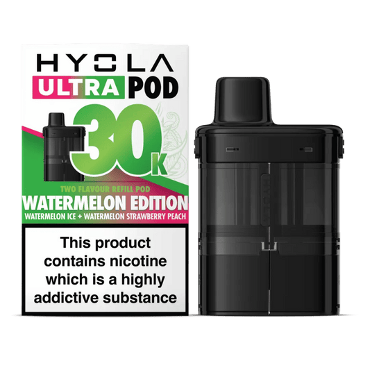 Hyola Ultra 30K Prefilled Replacement Pods Watermelon Edition