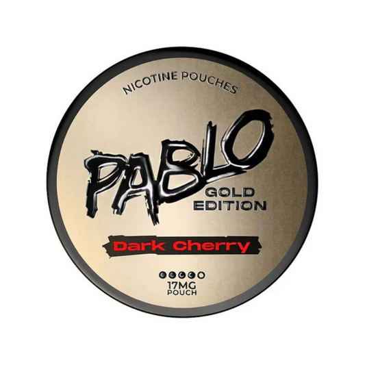 Dark Cherry Gold Edition Nicotine Pouches By Pablo