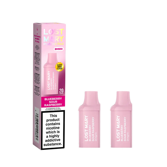 Lost Mary BM600 Prefilled Pod Blueberry Sour Raspberry