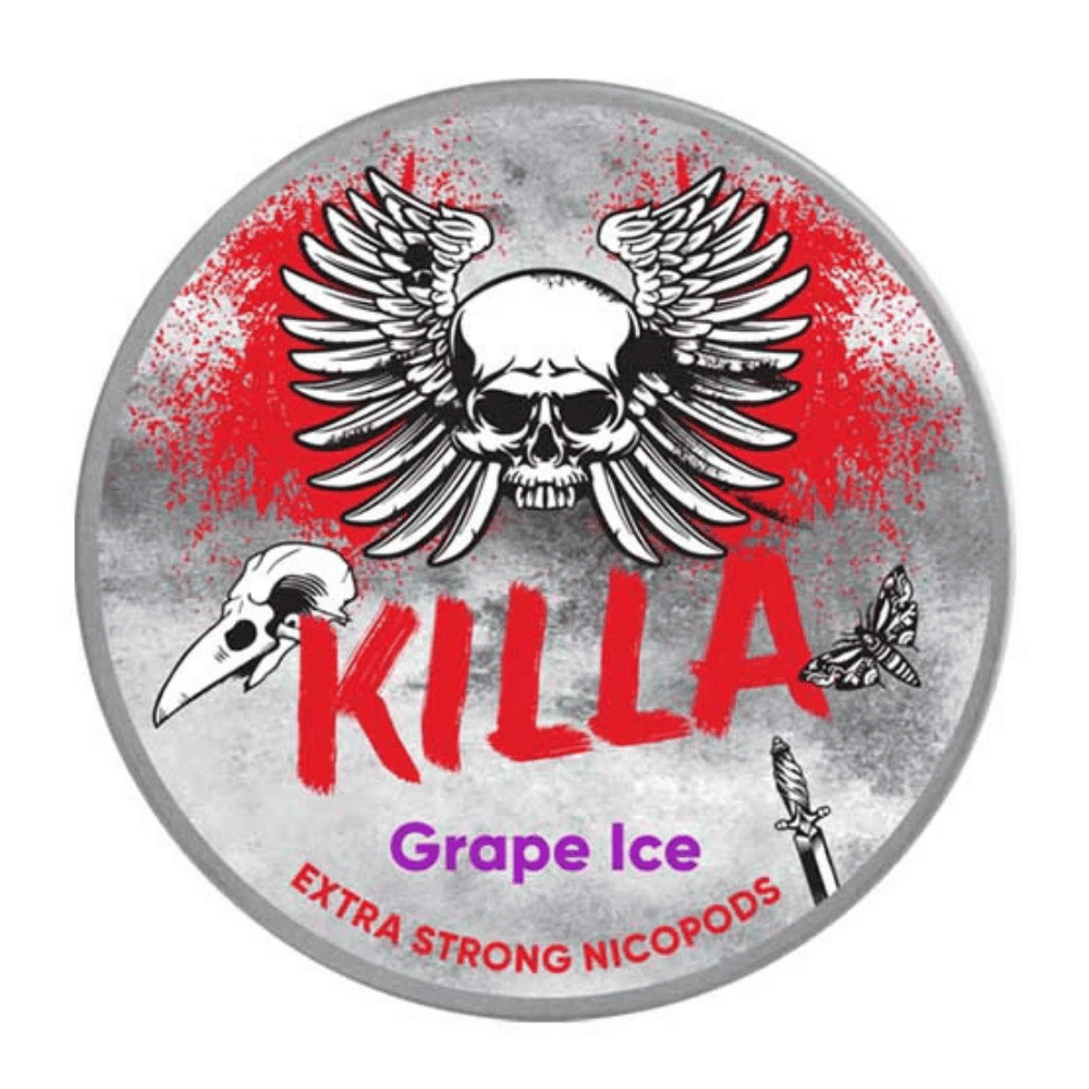 Grape Ice Nicotine Pouches by Killa