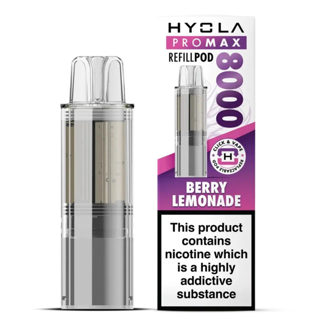 Hyola Pro Max 8000 Prefilled Pod Berry Lemonade