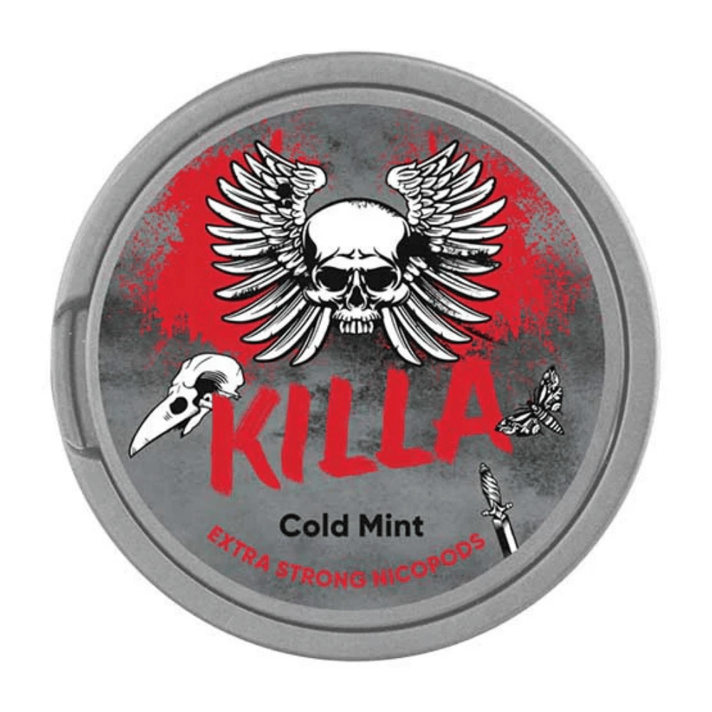 Cold Mint Nicotine Pouches by Killa