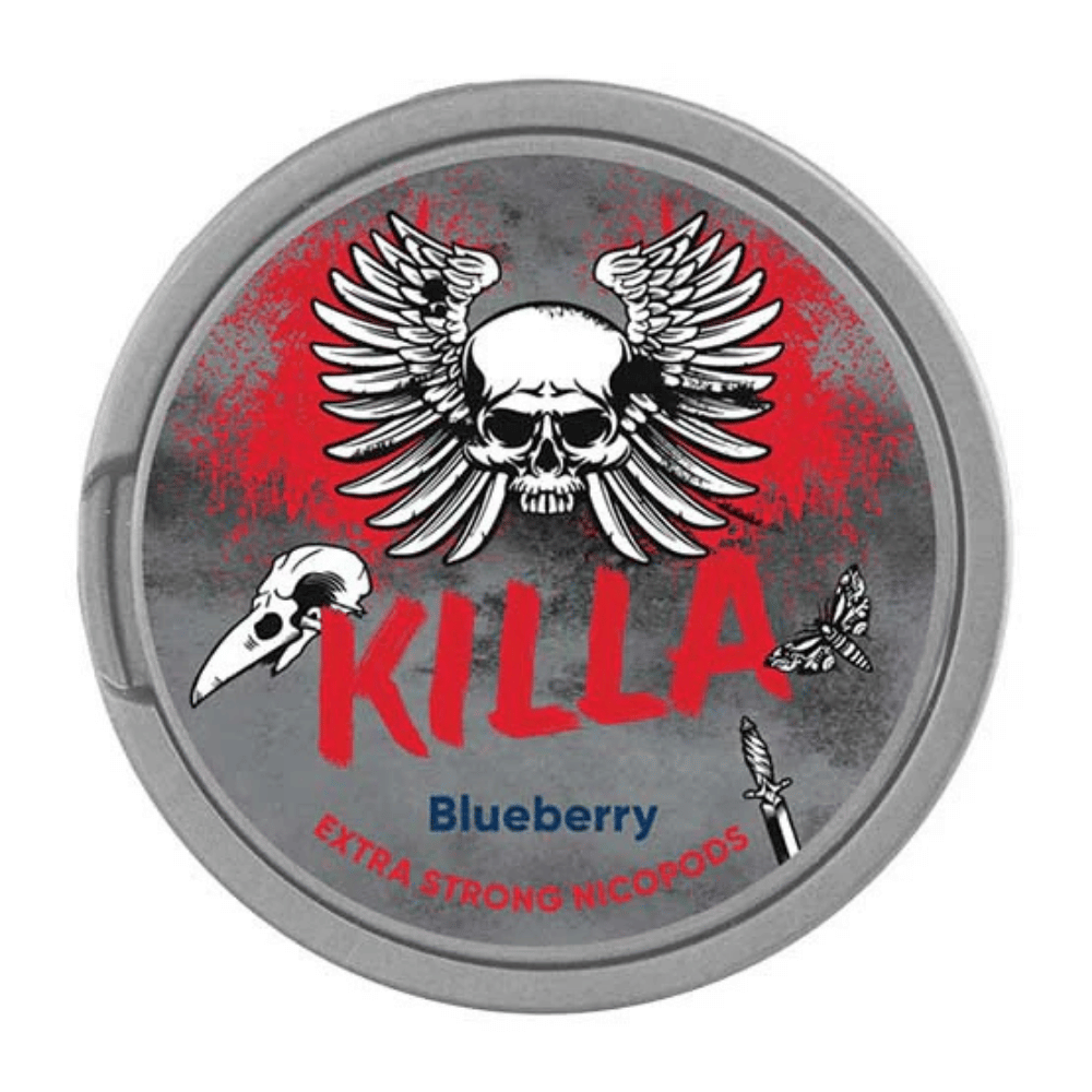 Blueberry Nicotine Pouches by Killa