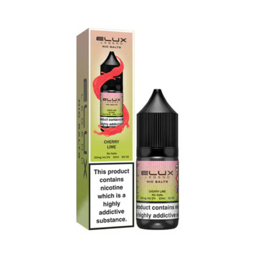 Elux Legend Nic Salts Cherry Lime E Liquid 10ml