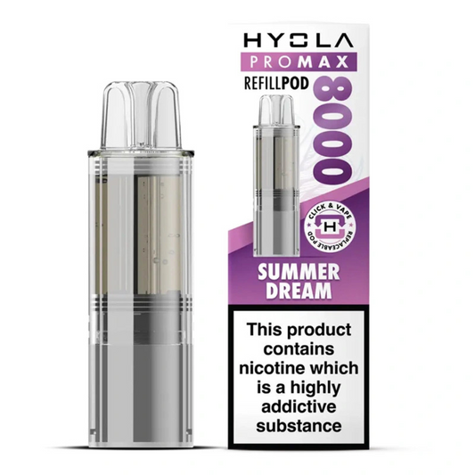 Hyola Pro Max 8000 Prefilled Pod Summer Dream