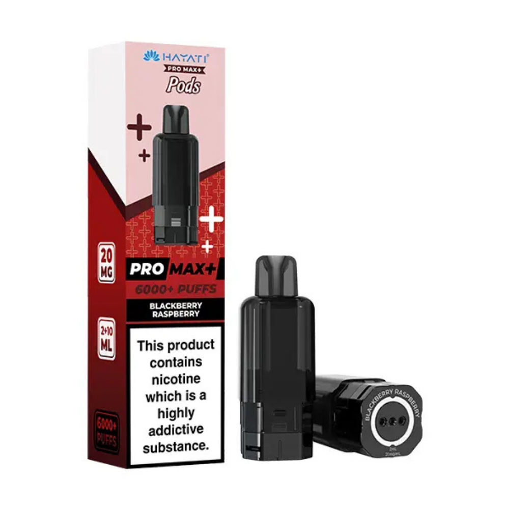 Hayati Pro Max Plus 6000 Prefilled Pod Blackberry Raspberry