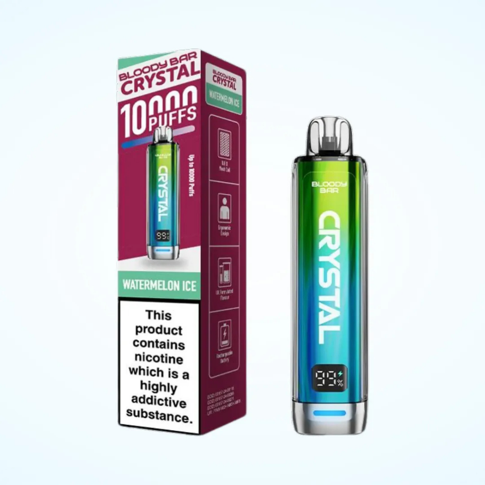 Bloody Bar Crystal 10K Prefilled Pod Kit Watermelon Ice