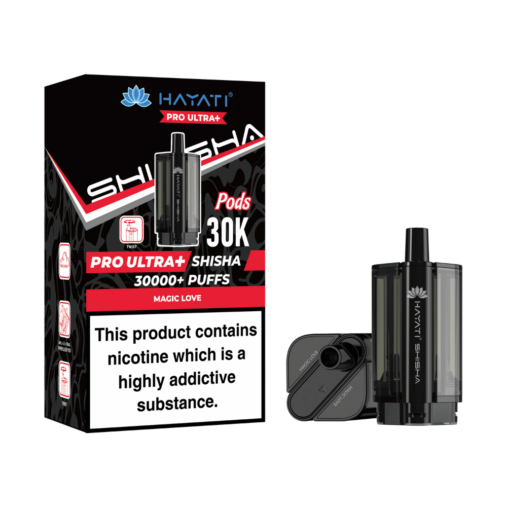 Hayati Pro Ultra Plus Shisha 30000 Prefilled Pods Magic Love