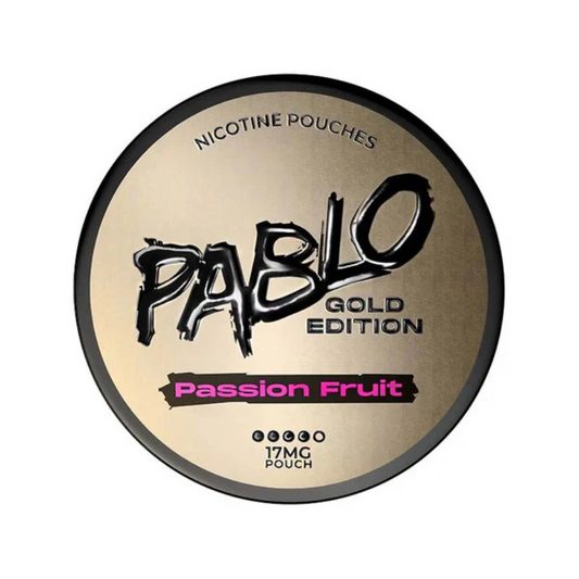 Passion Fruit Gold Edition Nicotine Pouches by Pablo