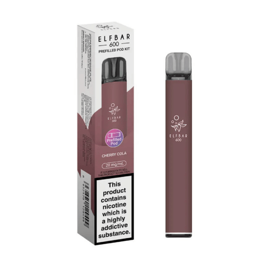 ELFBAR 600 Prefilled Pod Kit Cherry Cola