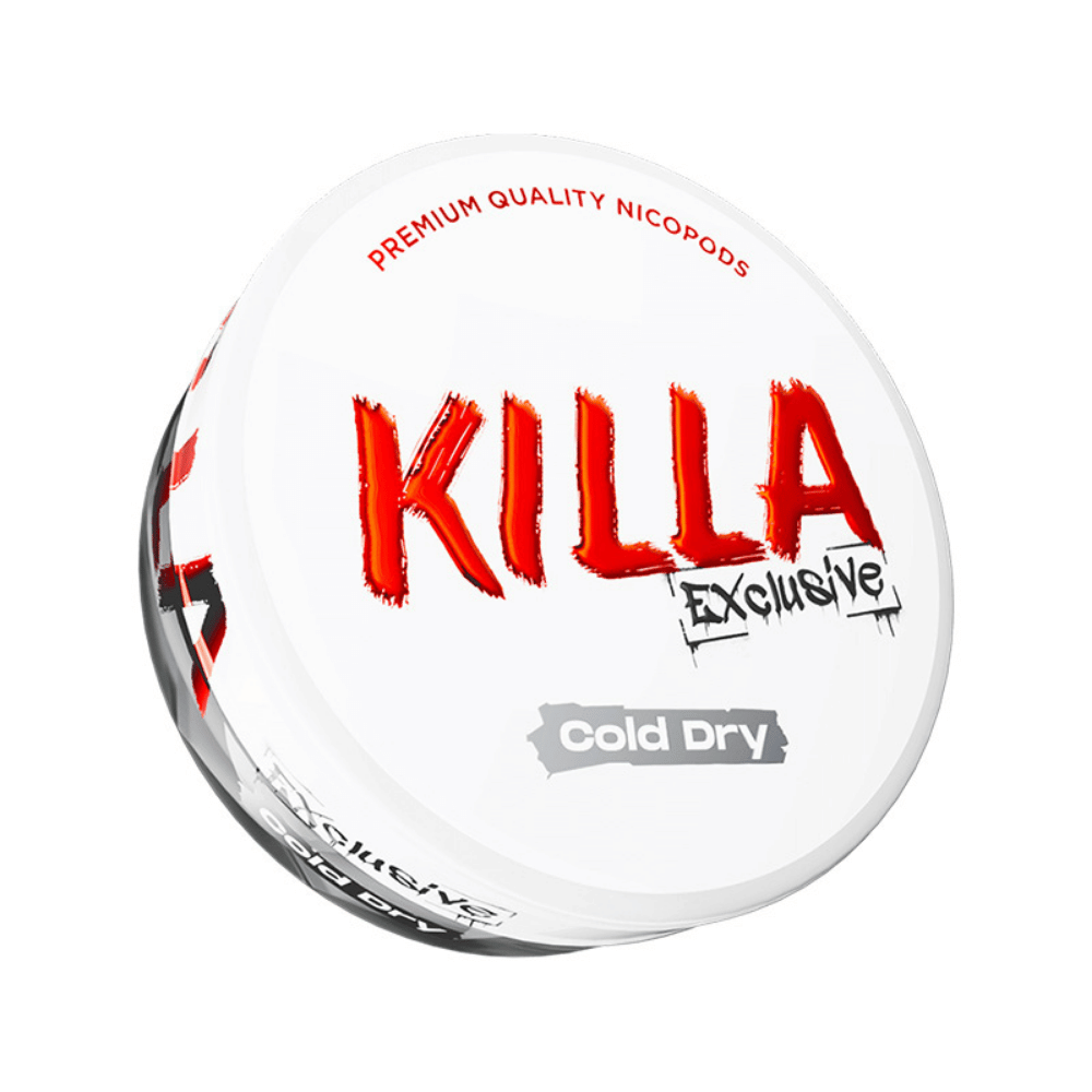 Cold Dry Nicotine Pouches by Killa