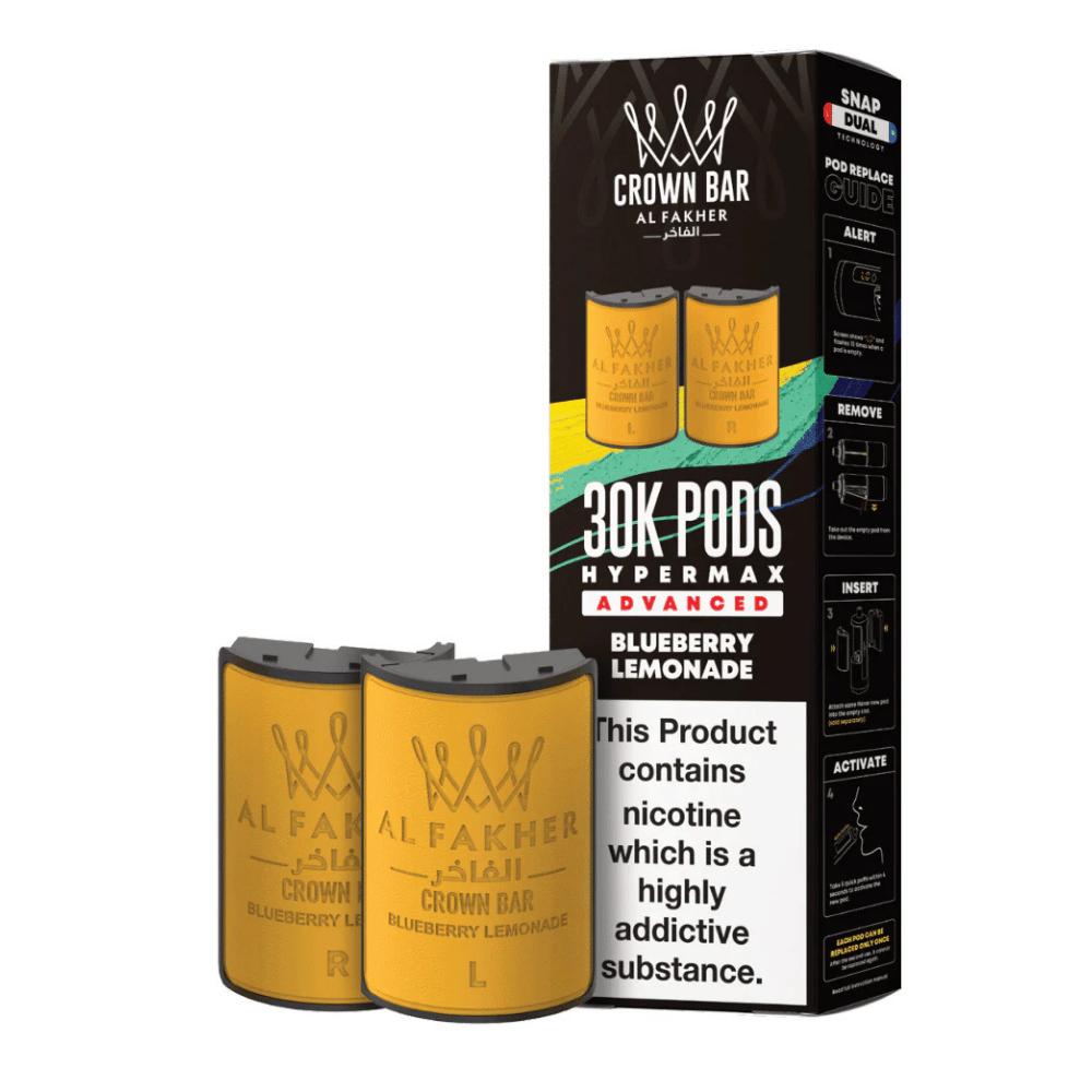 Al Fakher 30k Hypermax Prefilled Pods Blueberry Lemonade