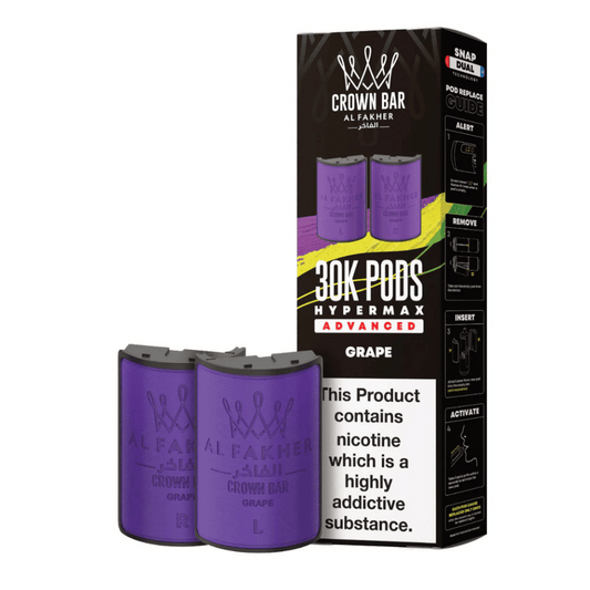 Al Fakher 30k Hypermax Prefilled Pods Grape