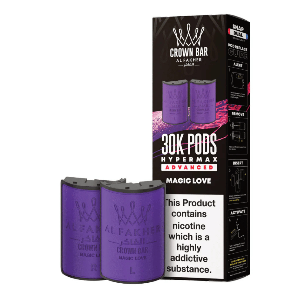 Al Fakher 30k Hypermax Prefilled Pods Magic Love