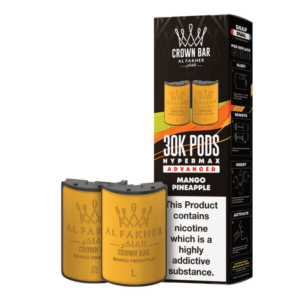 Al Fakher 30k Hypermax Prefilled Pods Mango Pineapple