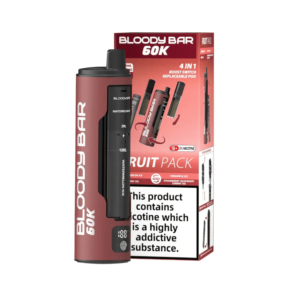 Bloody Bar 60K Prefilled Pod Kit Fruit Pack