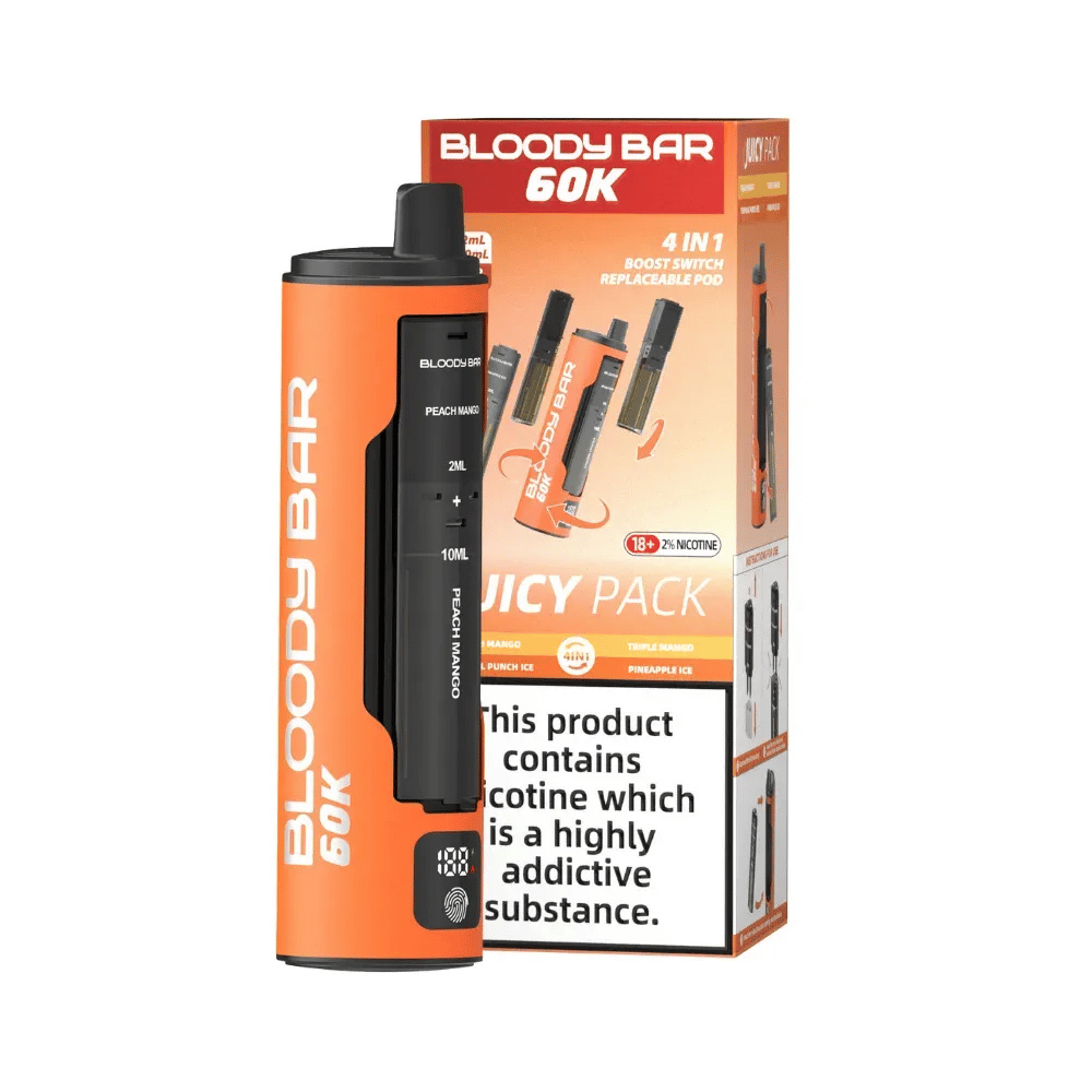 Bloody Bar 60K Prefilled Pod Kit Juicy Pack