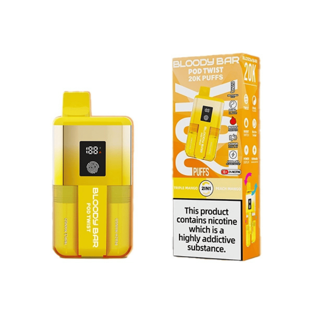Bloody Bar 20K Prefilled Pod Kit Triple Mango / Peach Mango