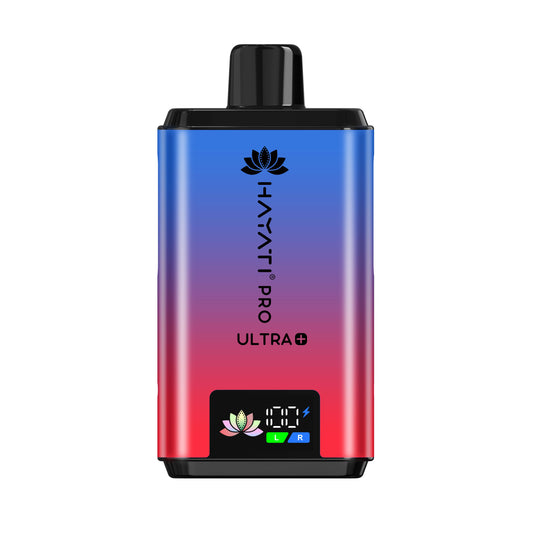 Hayati Pro Ultra Plus 25k Puffs Vape Kit Blue Razz Cherry