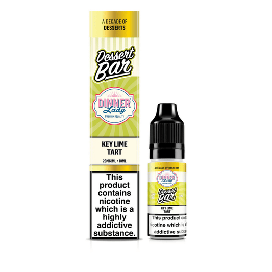 Dinner Lady Dessert Bar Salts Nic Salt E-Liquid Key Lime Tart