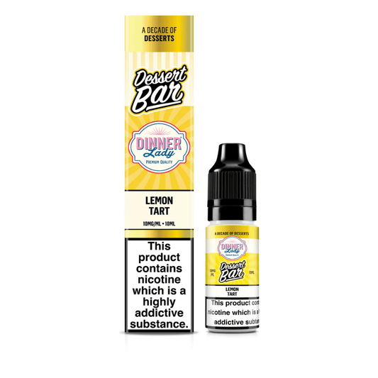 Dinner Lady Dessert Bar Salts Nic Salt E-Liquid Lemon Tart