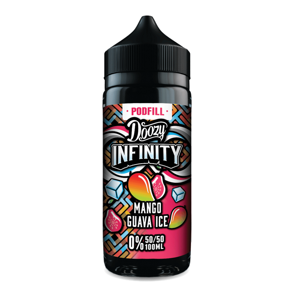 Doozy Infinity 100ml Shortfill E-Liquid 50VG Mango Guava Ice