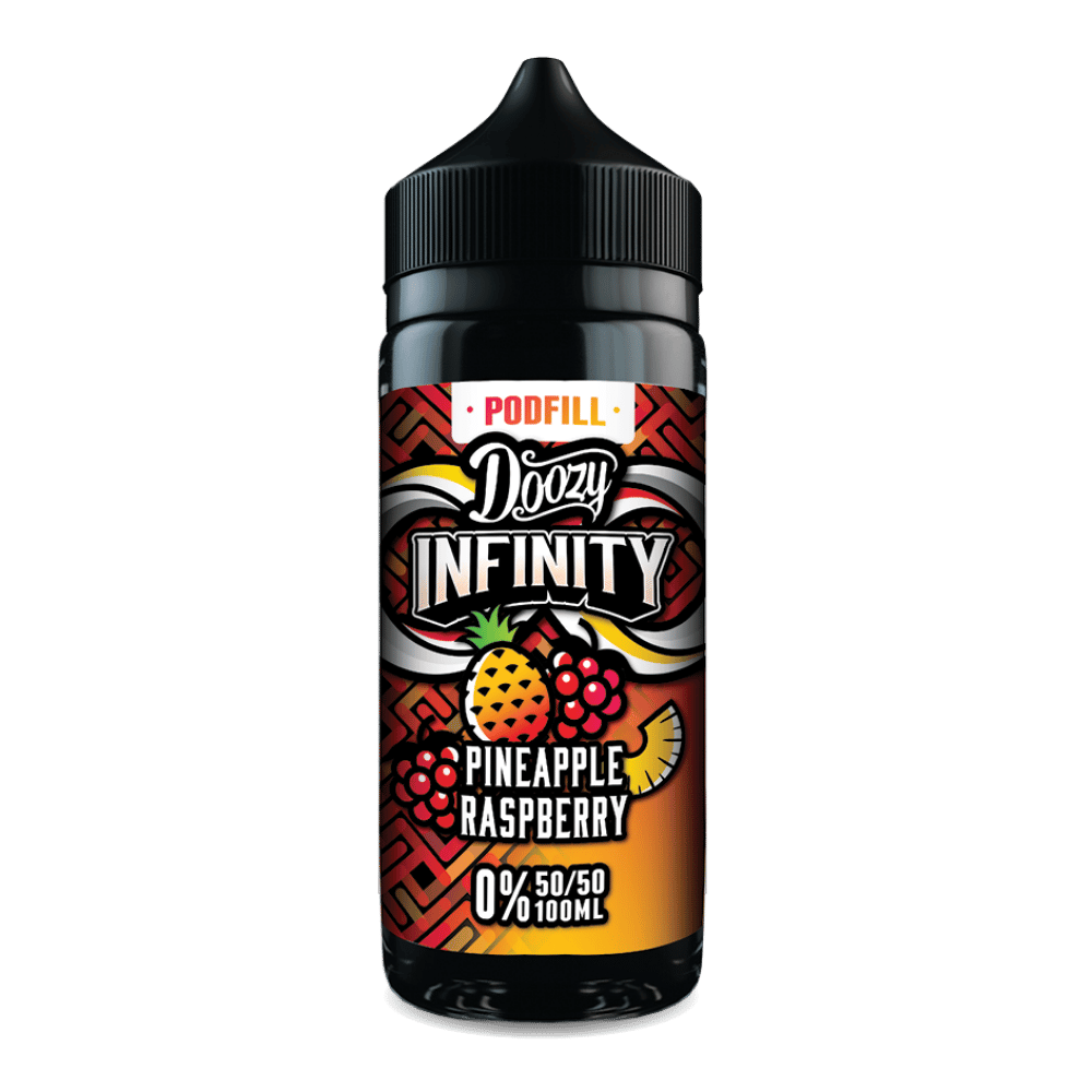 Doozy Infinity 100ml Shortfill E-Liquid 50VG Pineapple Raspberry