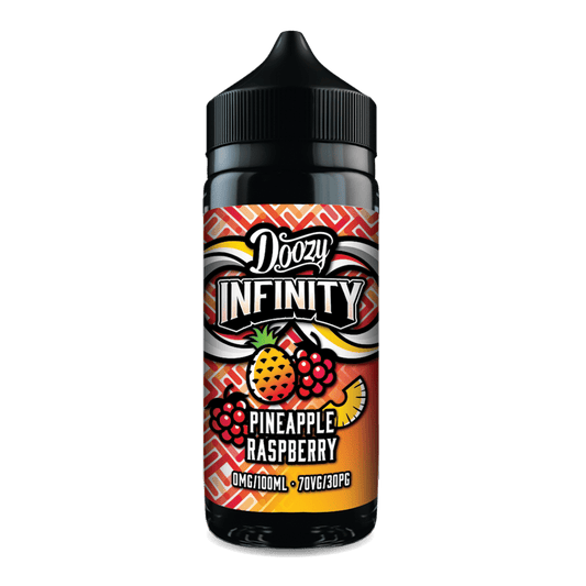 Doozy Infinity 100ml Shortfill E-Liquid Pineapple Raspberry