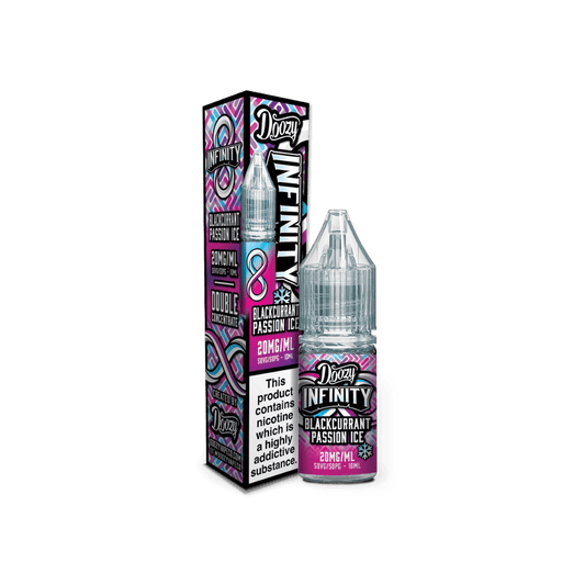Doozy Infinity Salts Blackcurrant Passion Ice Nic Salt E-Liquid