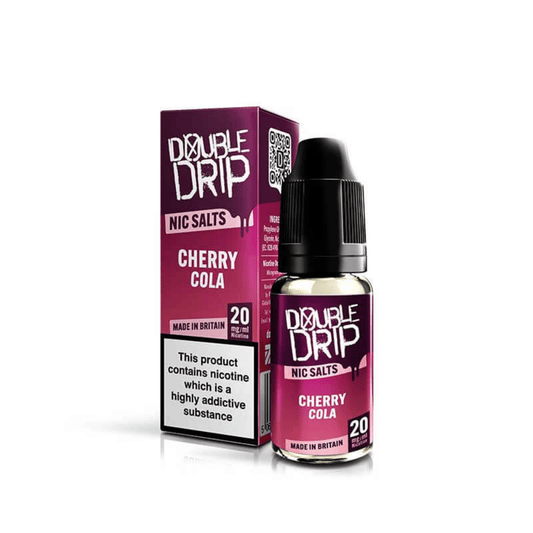 Double Drip Nic Salt E-Liquid Cherry Cola