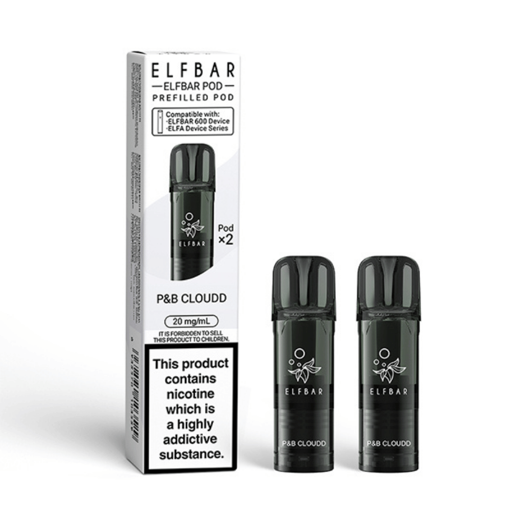 Elf Bar 600 Prefilled Pod P&B Cloudd