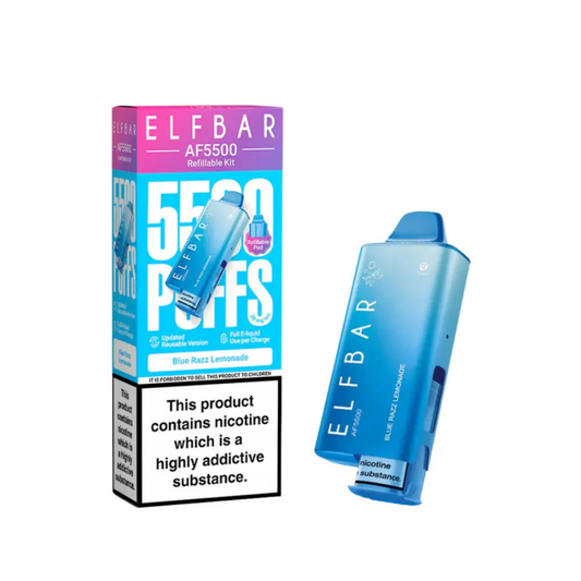 Elf Bar AF5500 Prefilled Kit Blue Razz Lemonade