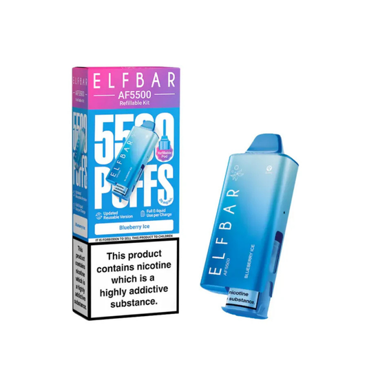 Elf Bar AF5500 Prefilled Kit Blueberry Ice