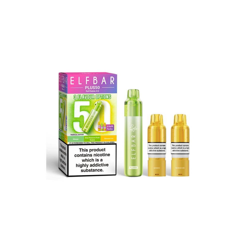ELF BAR Plus 50 Prefilled Pod Kit Tropical Edition