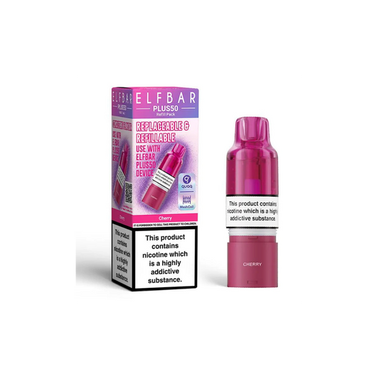 ELF BAR Plus 50 Refill Pack Cherry