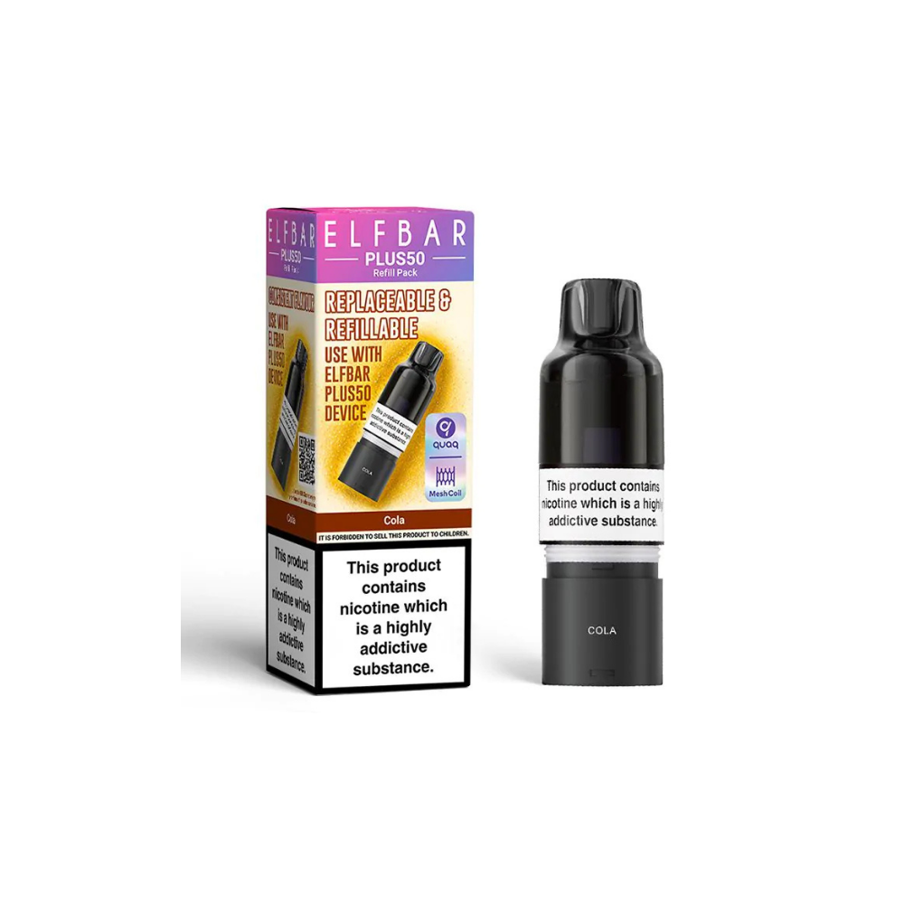 ELF BAR Plus 50 Refill Pack Cola