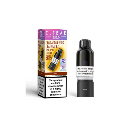 ELF BAR Plus 50 Refill Pack Cola