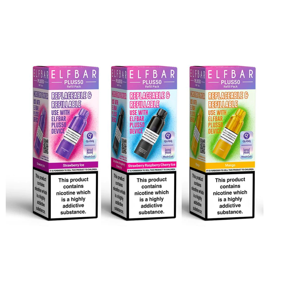 ELF BAR Plus 50 Refill Pack