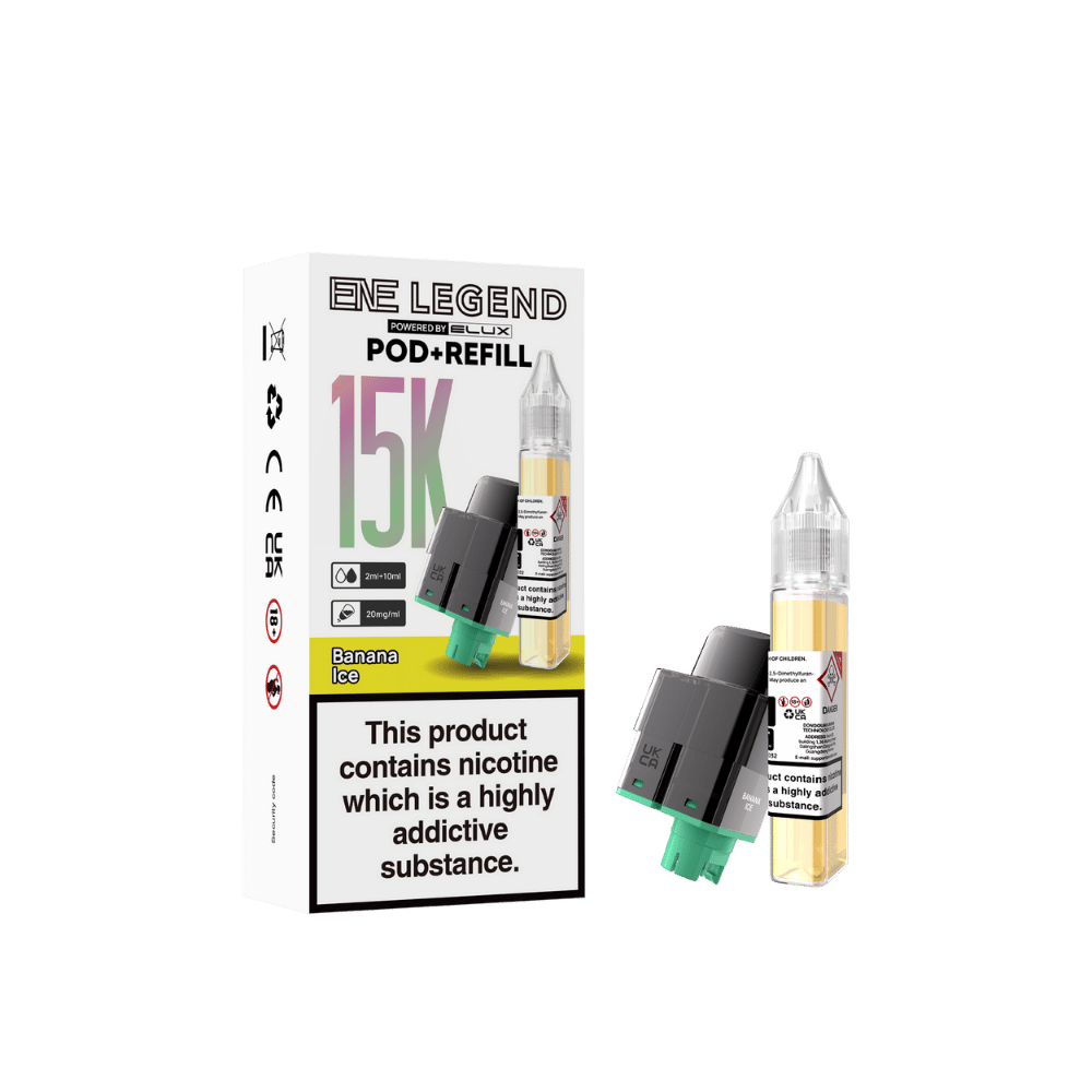 Elux ENE Legend 15k Prefilled Pod Banana Ice