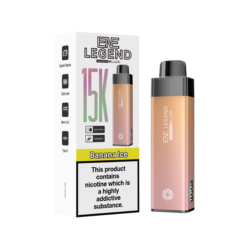 Elux ENE Legend 15k Prefilled Pod Kit Banana Ice