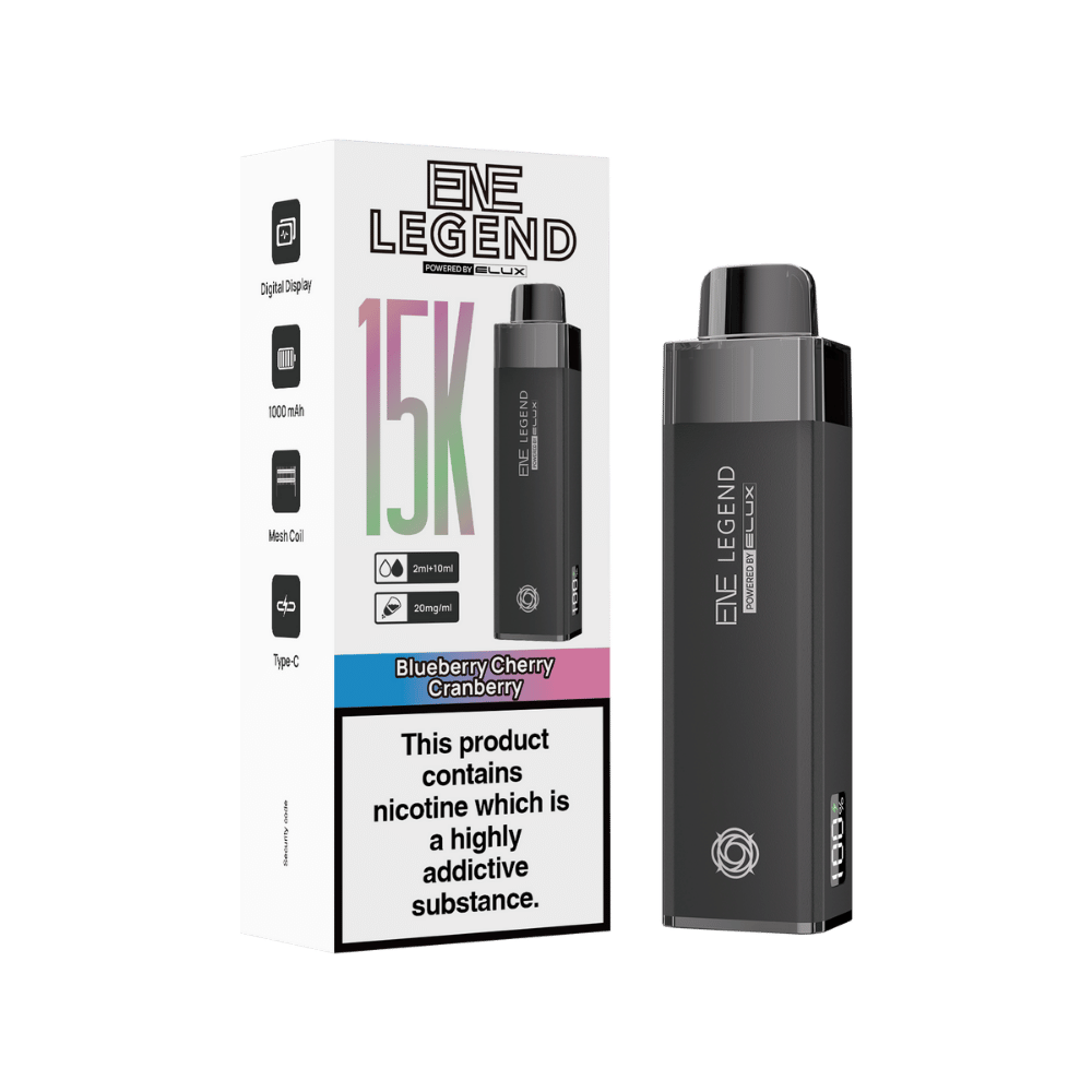 Elux ENE Legend 15k Prefilled Pod Kit Blueberry Cherry Cranberry