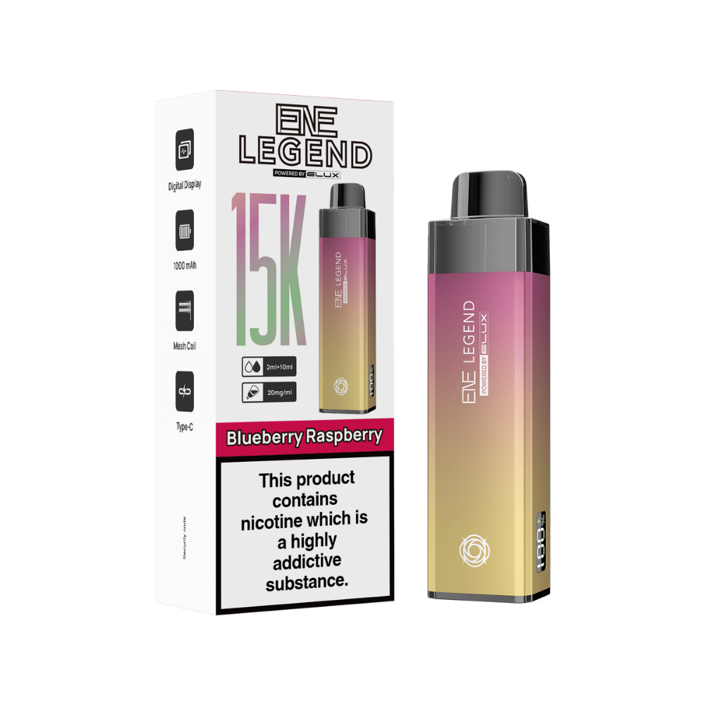 Elux ENE Legend 15k Prefilled Pod Kit Blueberry Raspberry