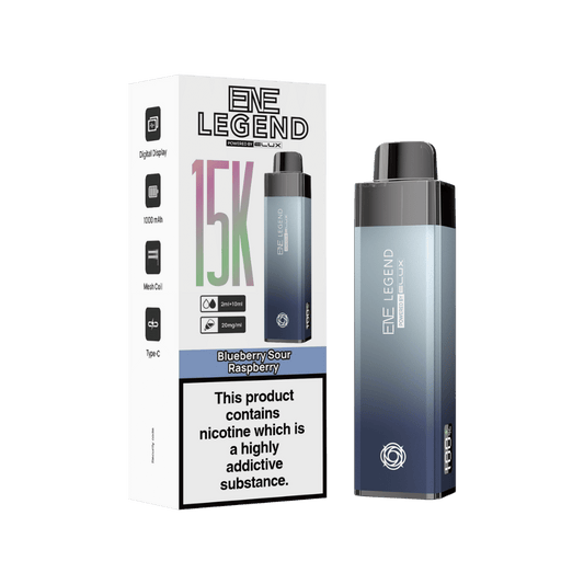 Elux ENE Legend 15k Prefilled Pod Kit Blueberry Sour Raspberry