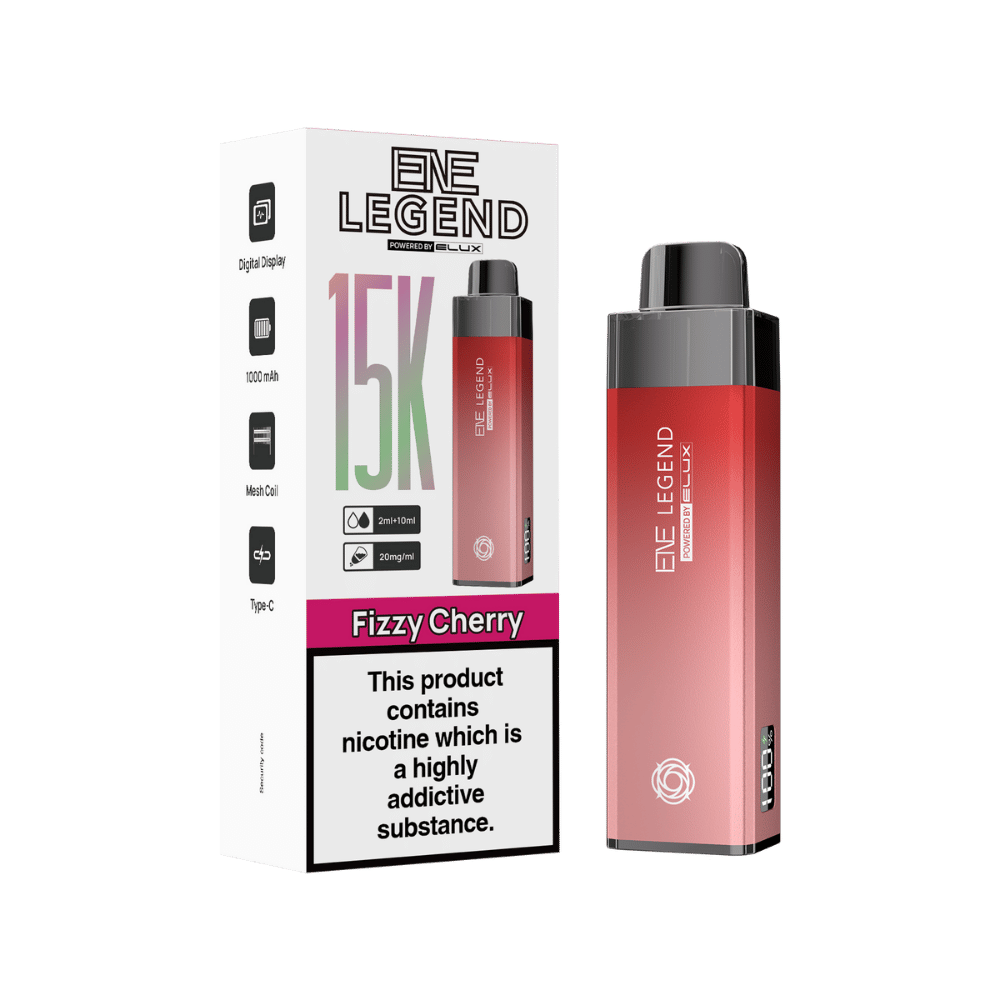 Elux ENE Legend 15k Prefilled Pod Kit Fizzy Cherry