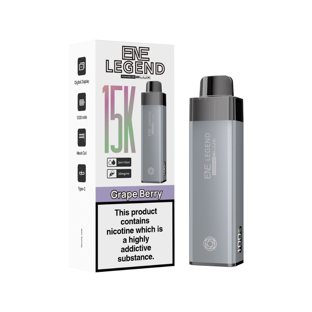 Elux ENE Legend 15k Prefilled Pod Kit Grape Berry