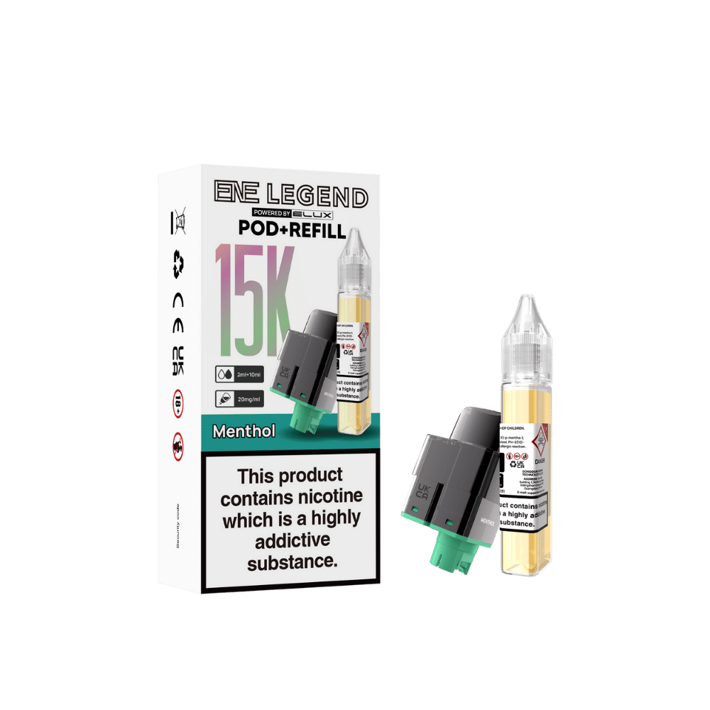 Elux ENE Legend 15k Prefilled Pod Menthol